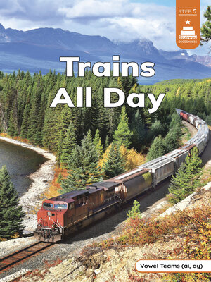 cover image of Trains All Day
